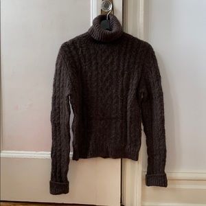 Ralph Lauren brown cashmere turtleneck